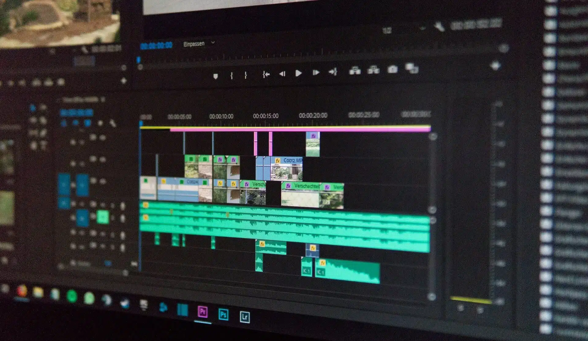 logiciel de montage video Adobe Premiere Pro